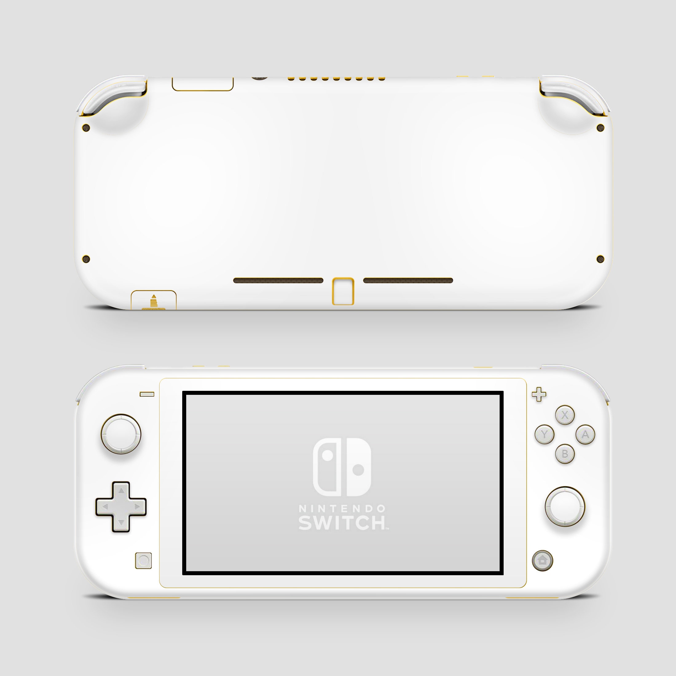 Nintendo Switch Lite Skin Wrap Premium Vinyl Ice White Plain - Etsy