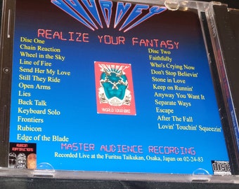 Journey Live 2 CD Set Realize Your Fantasy Live in Osaka, Japan