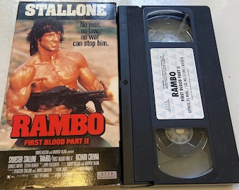 ヴィンテージ オリジナル 1980 年代 ランボー ファースト ブラッド