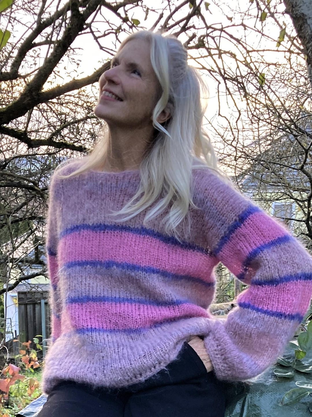 Knitting Pattern: Mohair Sweater 