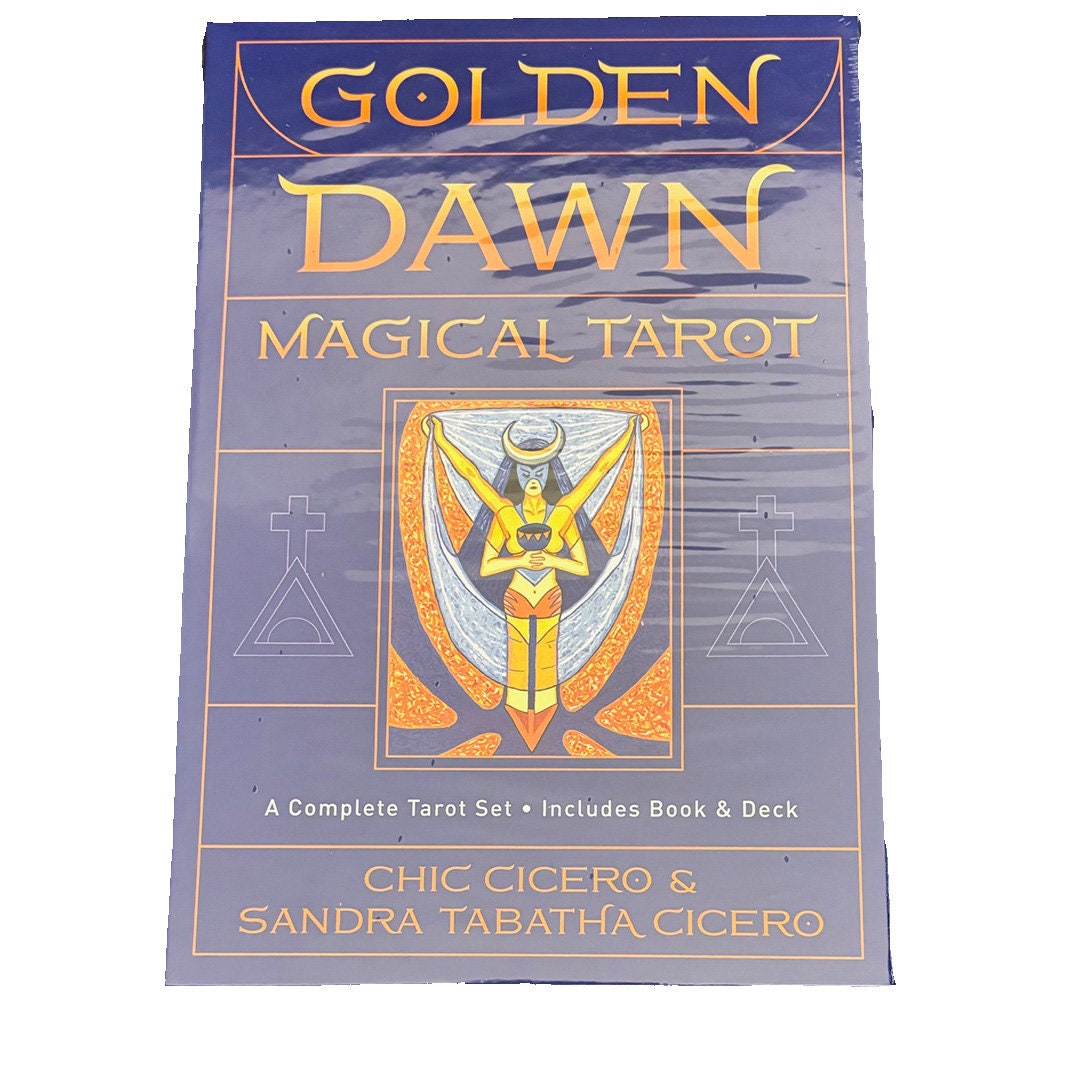 Golden Dawn Magical Tarot by Chic Cicero and Sandra Tabatha Cicero
