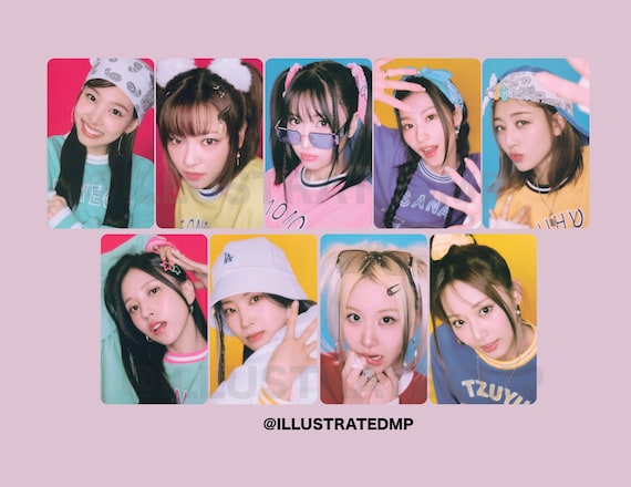 TWICE ONCE 4th Generation Fan Club TWICEZINE Version Photocards