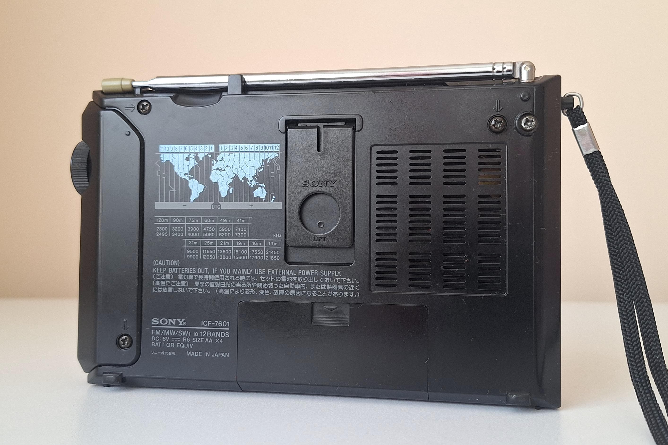 Vintage Sony ICF-7601 12 Band Worldwide Receiver - Etsy