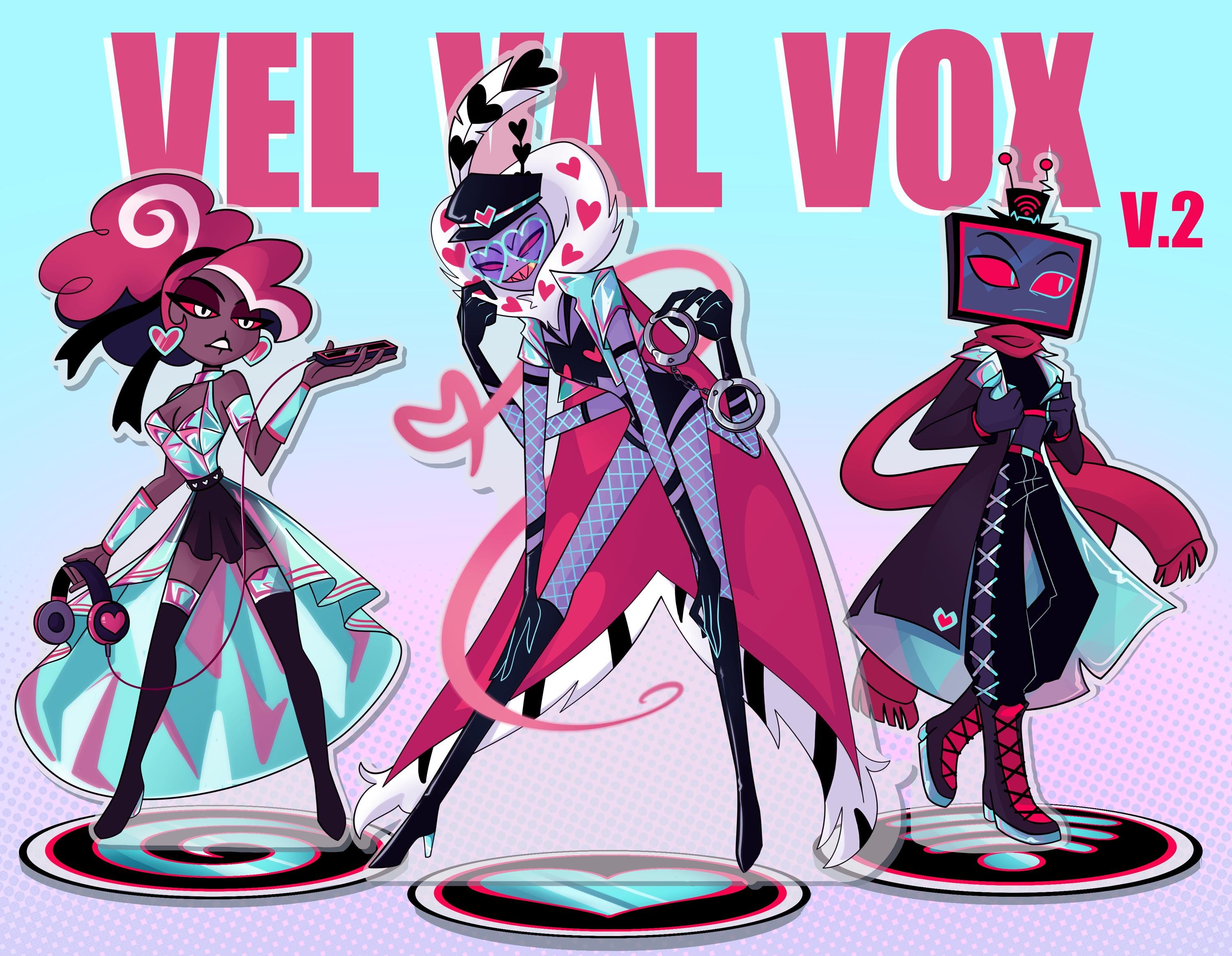 ハズビンホテル「ザ・ヴィーズ」ファッションスタンディーズ - Etsy 日本