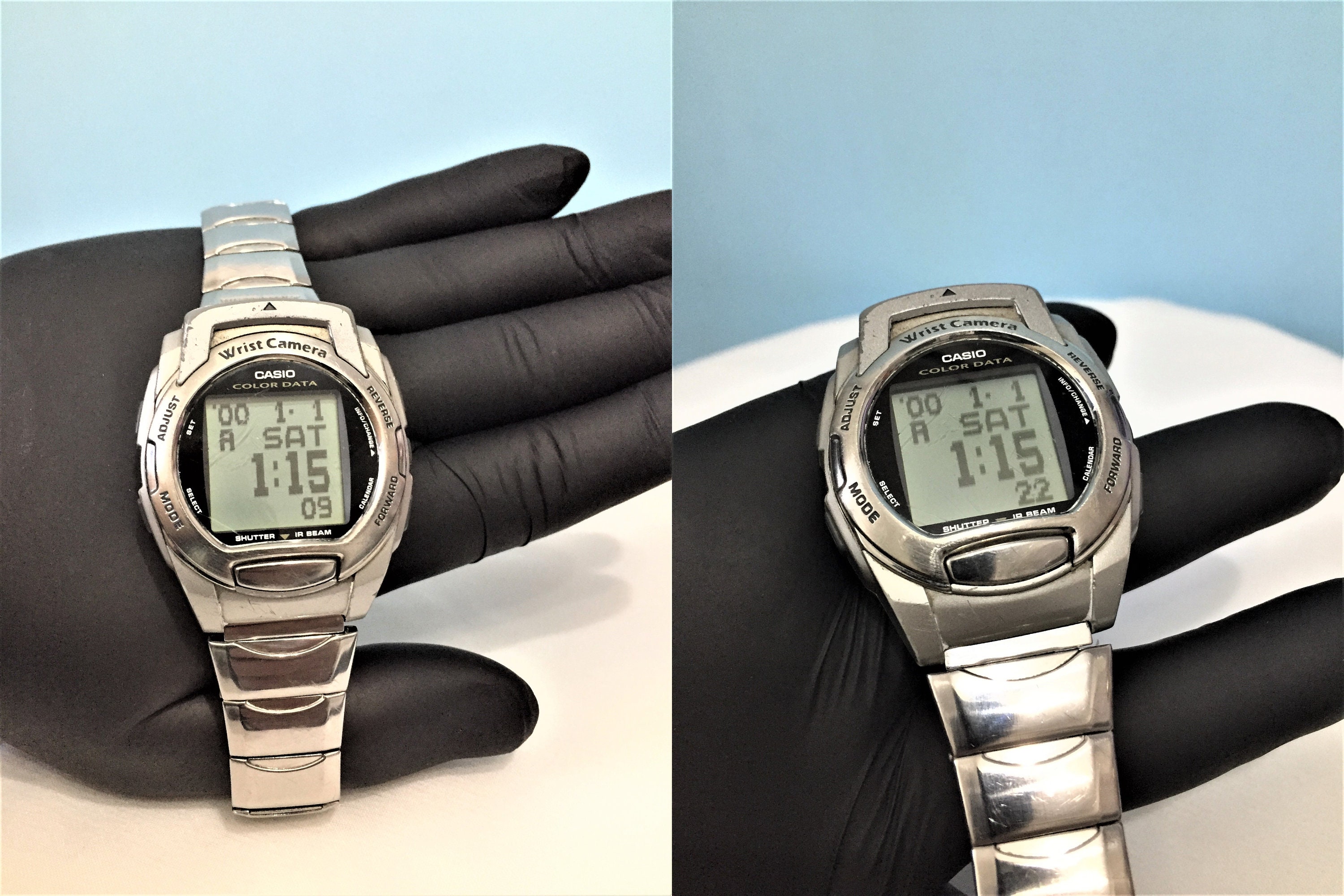 Rare Casio WQV-3 Wrist Camera Watch Module 2411/ Orginal Stell