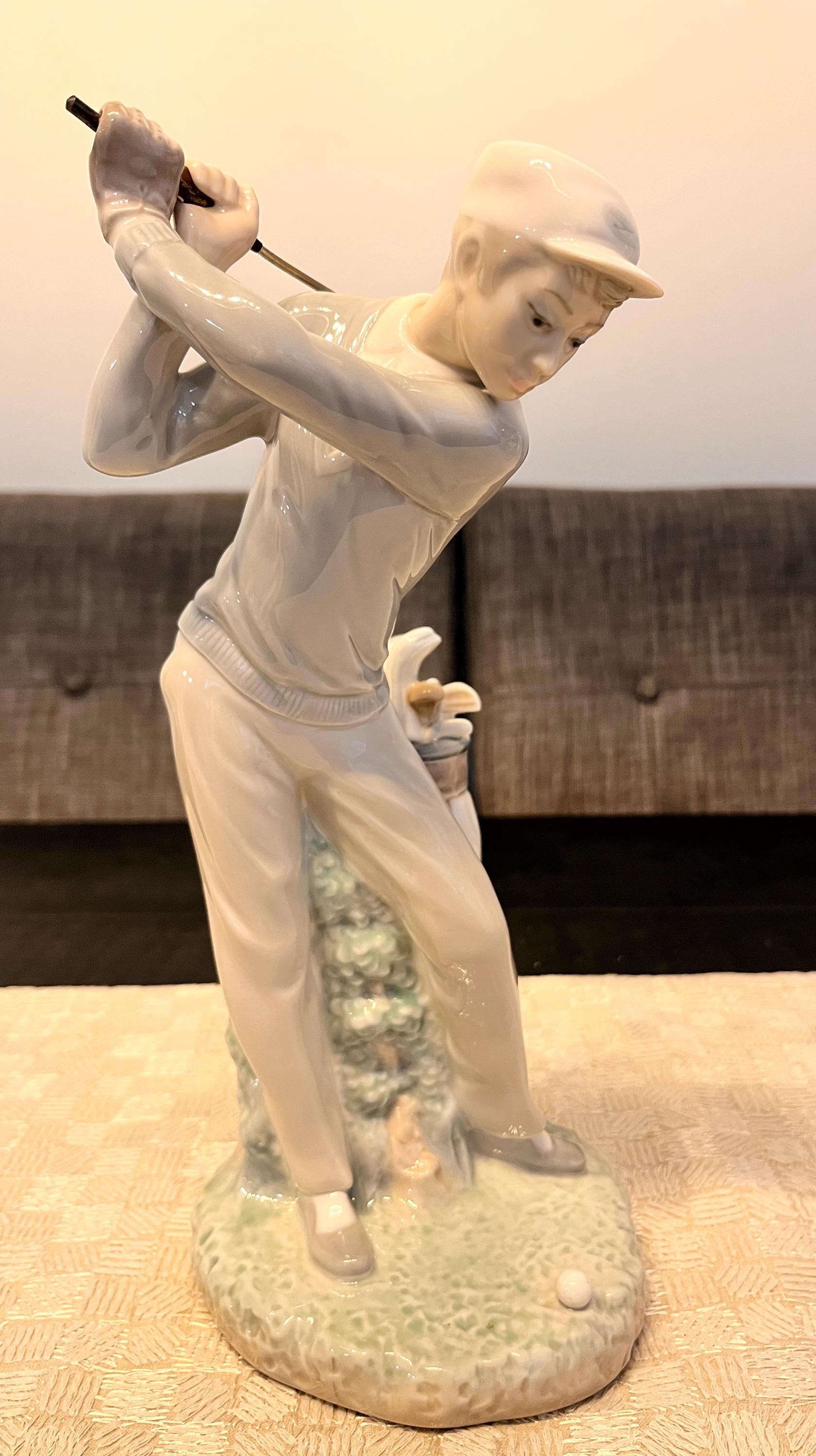 Lladro Male Golfer #4824 - Etsy