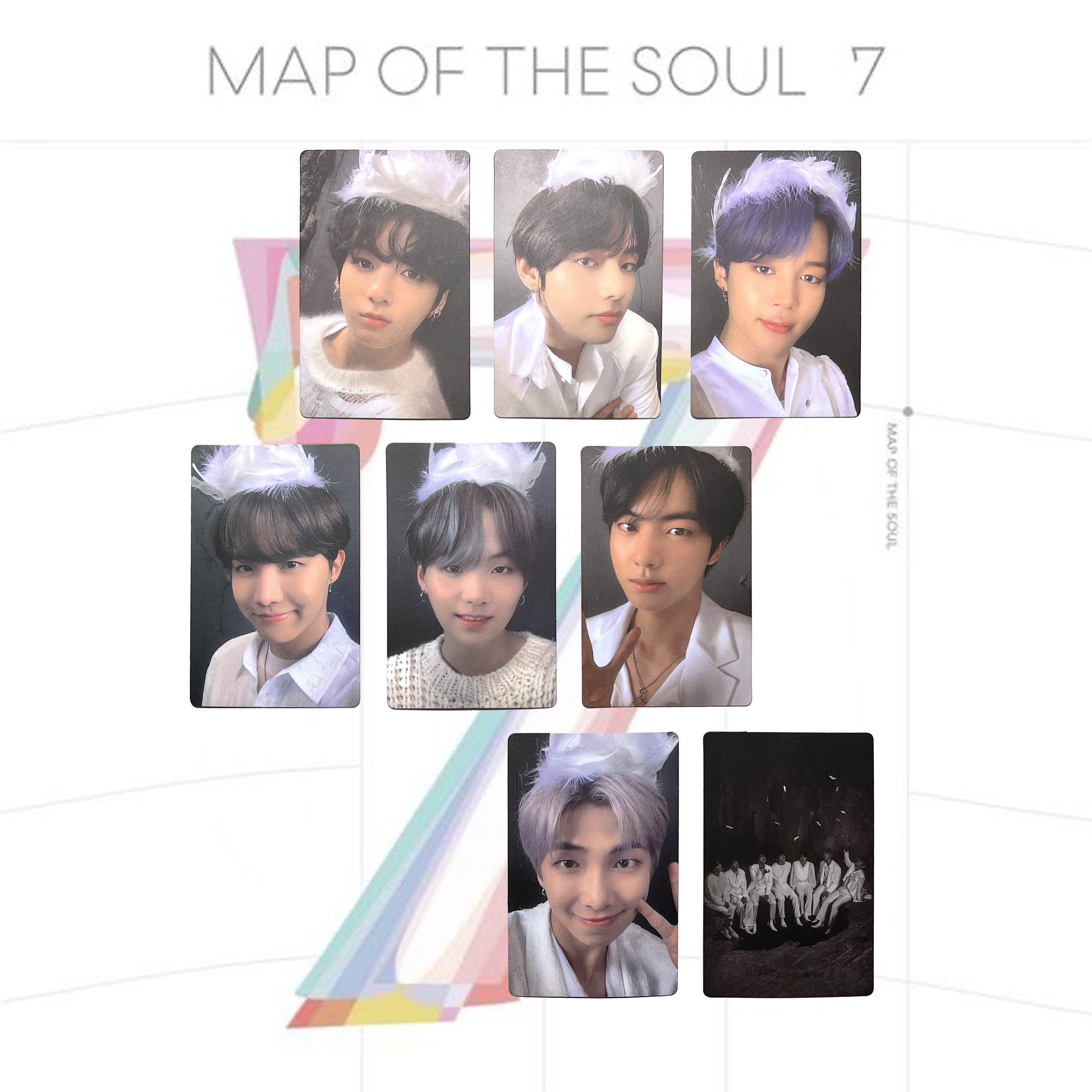 Bts Map of the Soul 7 Version 1 Photocard - Etsy Canada