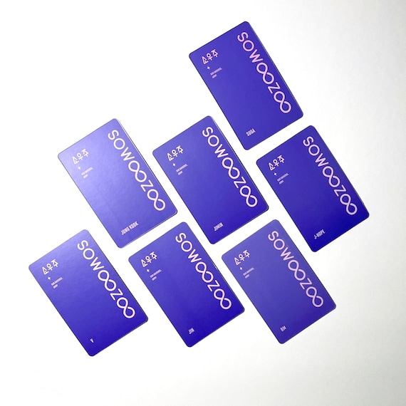 Bts 6 Muster Sowoozoo Blu-ray Photocard - Etsy