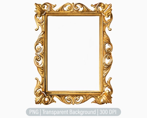 ゴールドフレーム クリップアート、アンティークフレーム PNG クリップ