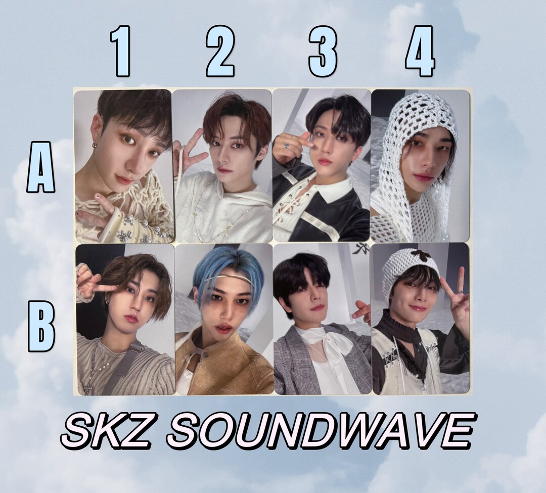 SKZ Soundwave [official] POB Preorder Rock 樂 Star Photocard Stray