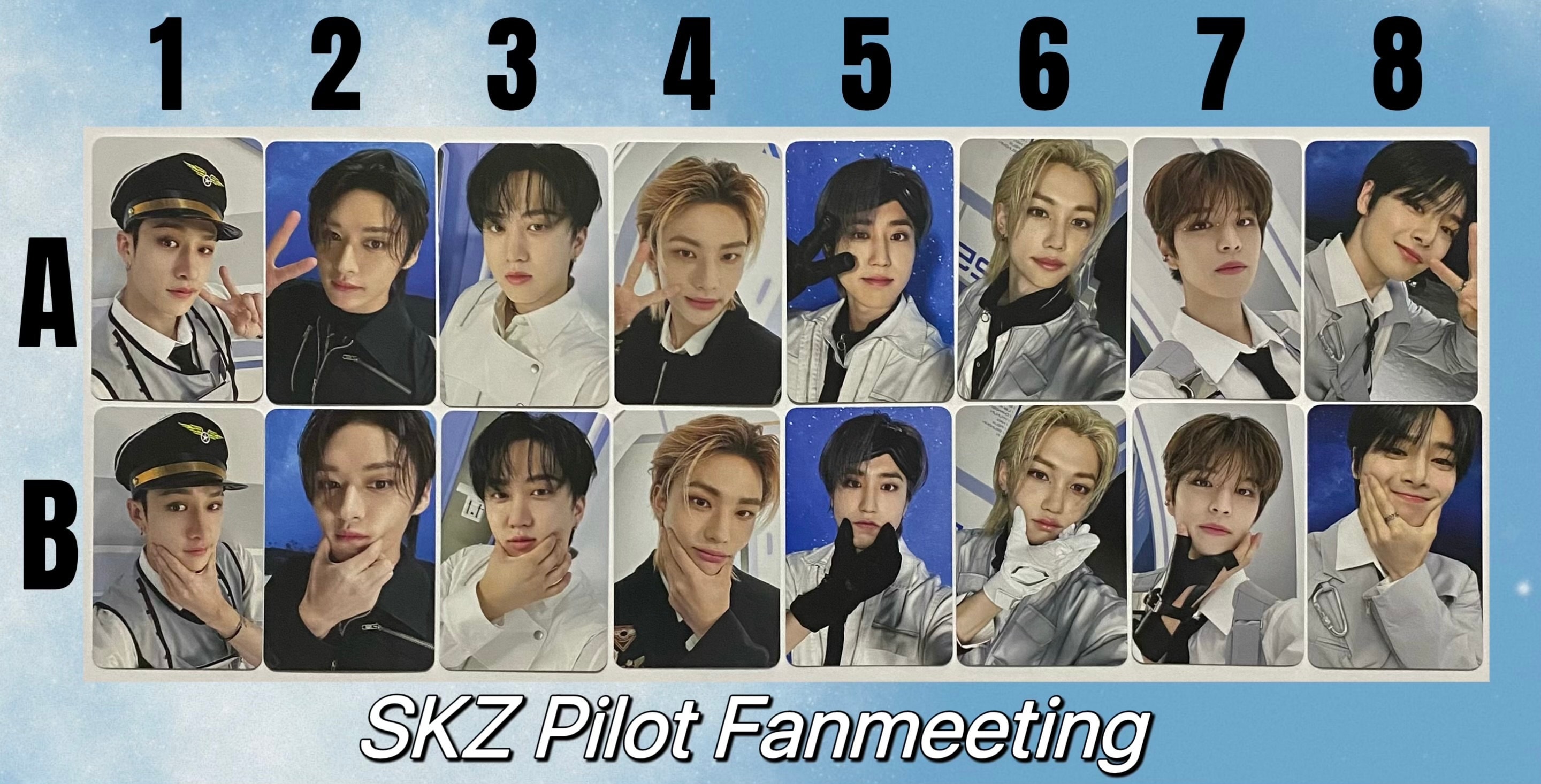 Stray Kids [OFFICIAL] Skz 5 Stars 3rd Fanmeeting Pilot Pob