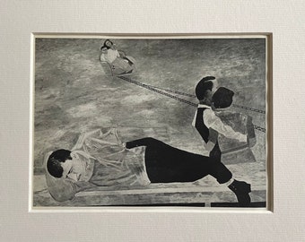 1974年 ベン・シャーン リトグラフ版画『For the Sake of a Single