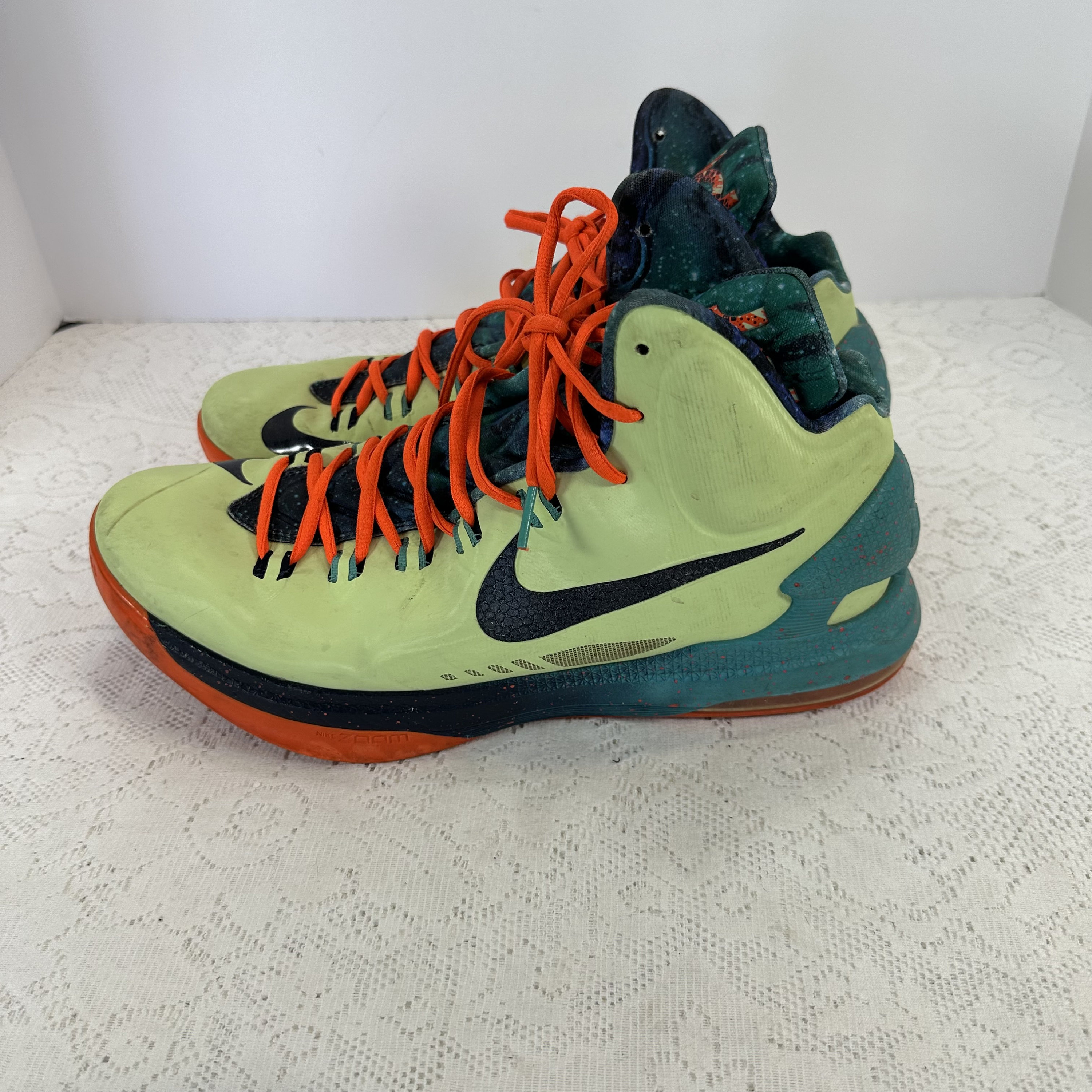 Men's Nike Zoom KD V All-star, ASG, 2013, Top Secret Area 72, Neon
