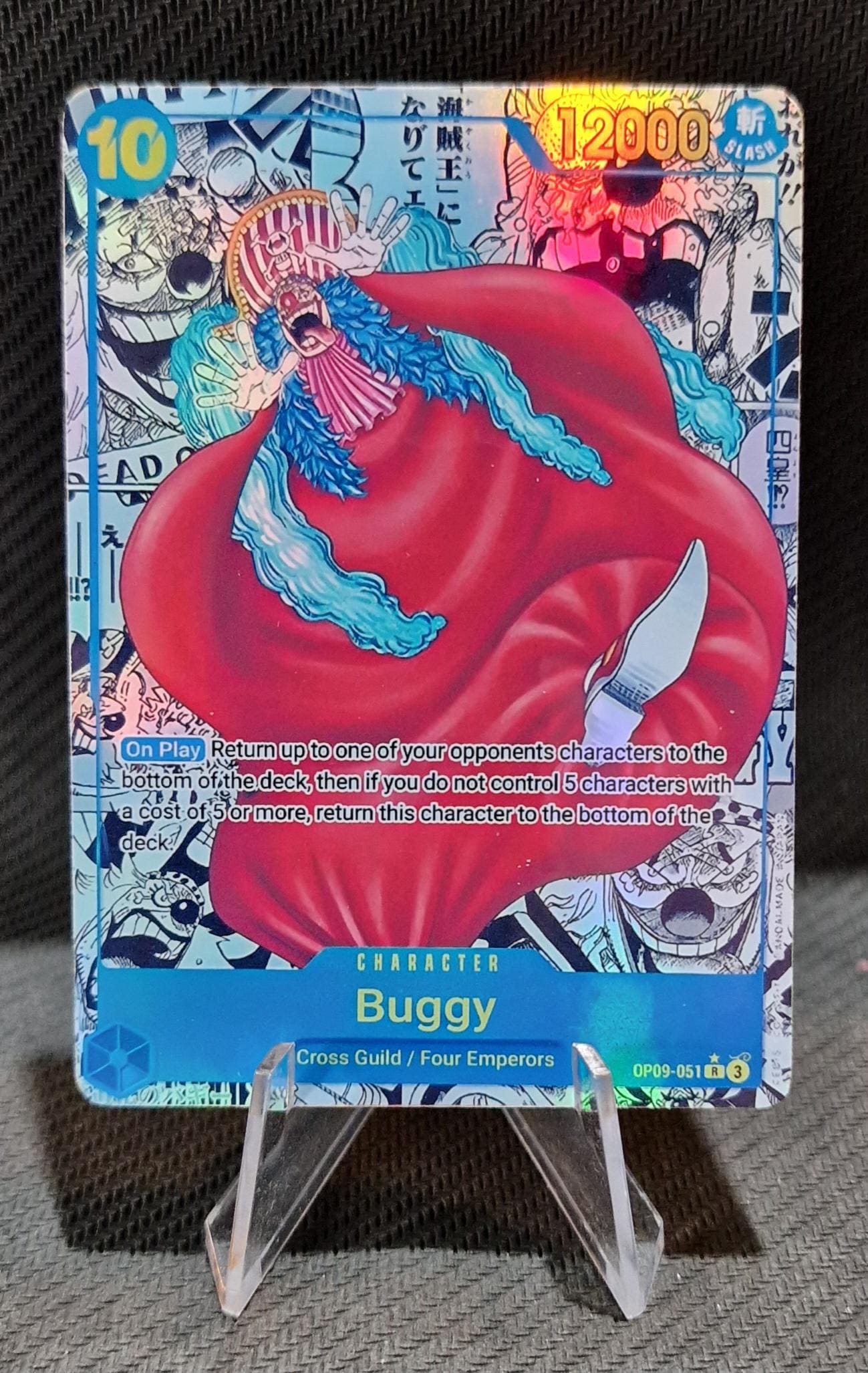 One Piece Character Manga Art Custom Card Proxy Buggy OP 09-051