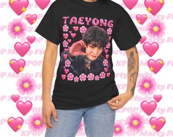 NCT 127 Taeyong Heart Emoji Shirt, Nct Members Kcon Taeyong Cute