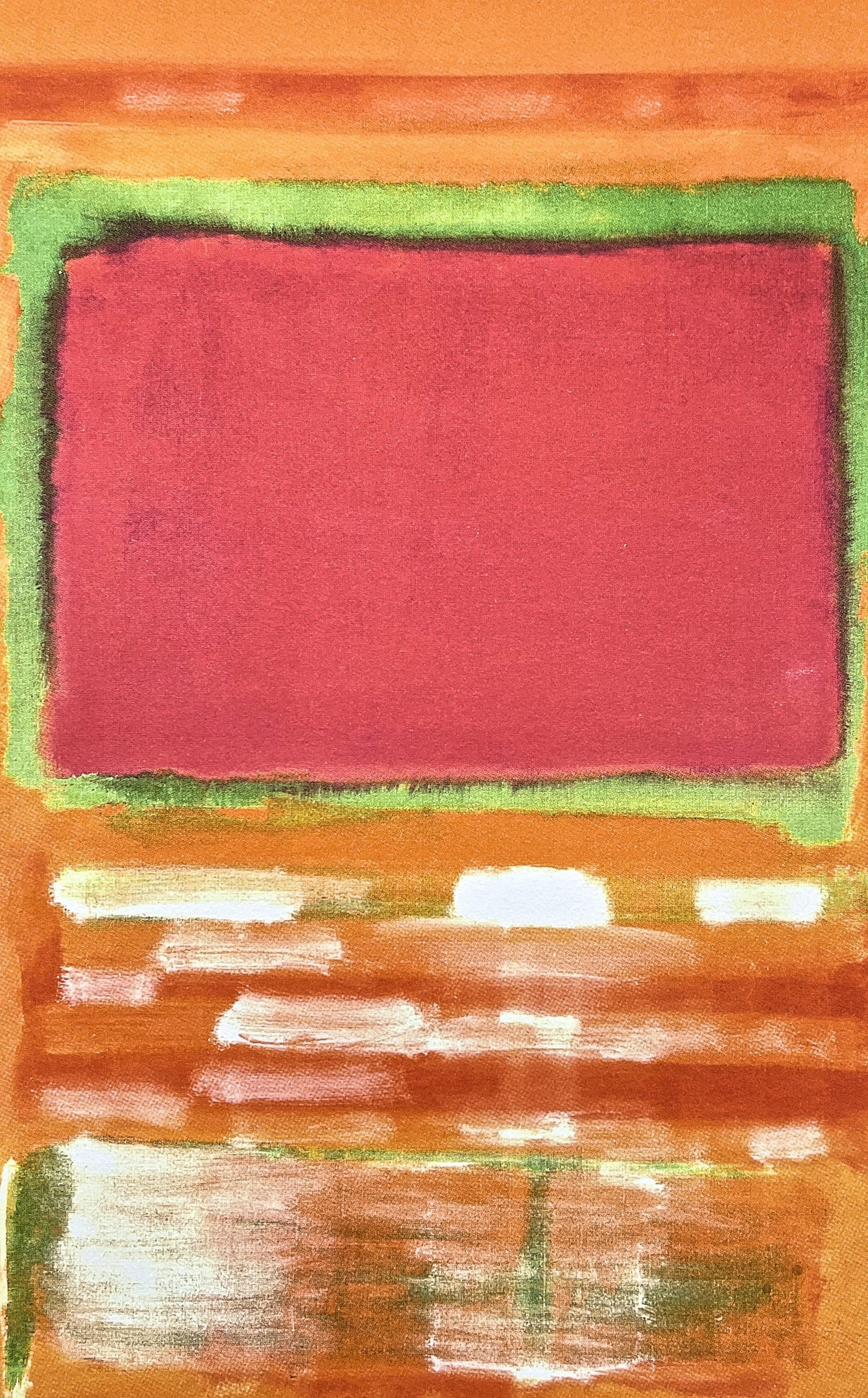 MARK ROTHKO - No. 15 - 署名、証明書、限定版 45/200、50 x 65 cm