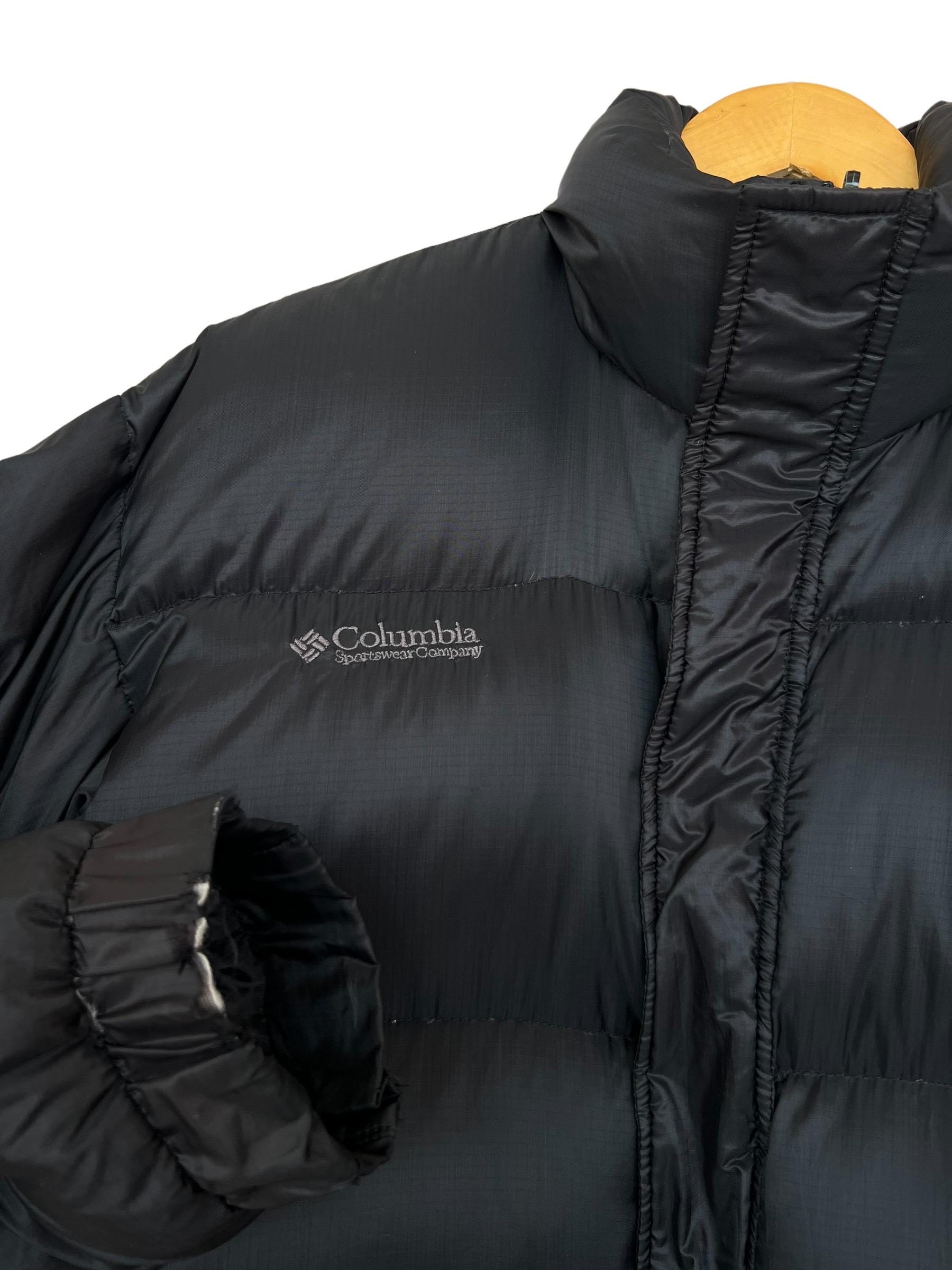 Vintage Columbia Puffer Jacket Columbia Small Logo Black Puffer