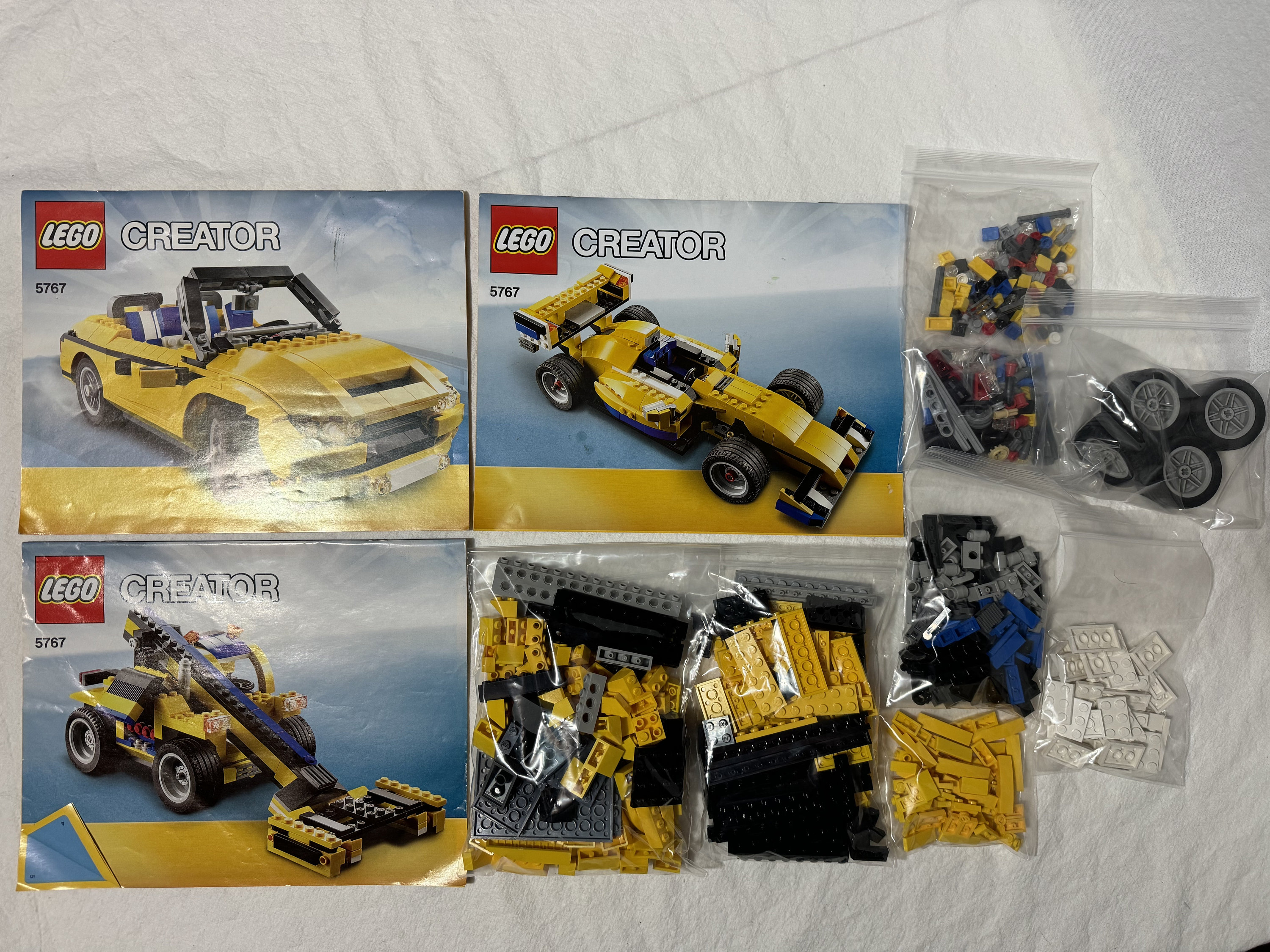 Lego 5567 Creator 3-in-1 Cool Cruiser, Pre-owned 100