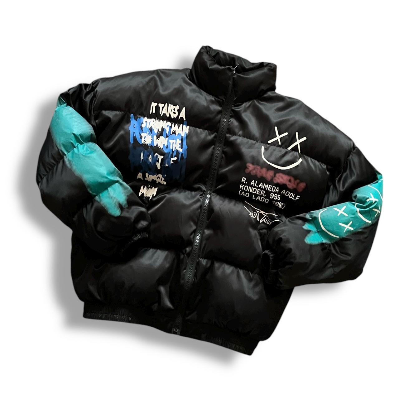 Opium Puffer Jacket - Etsy