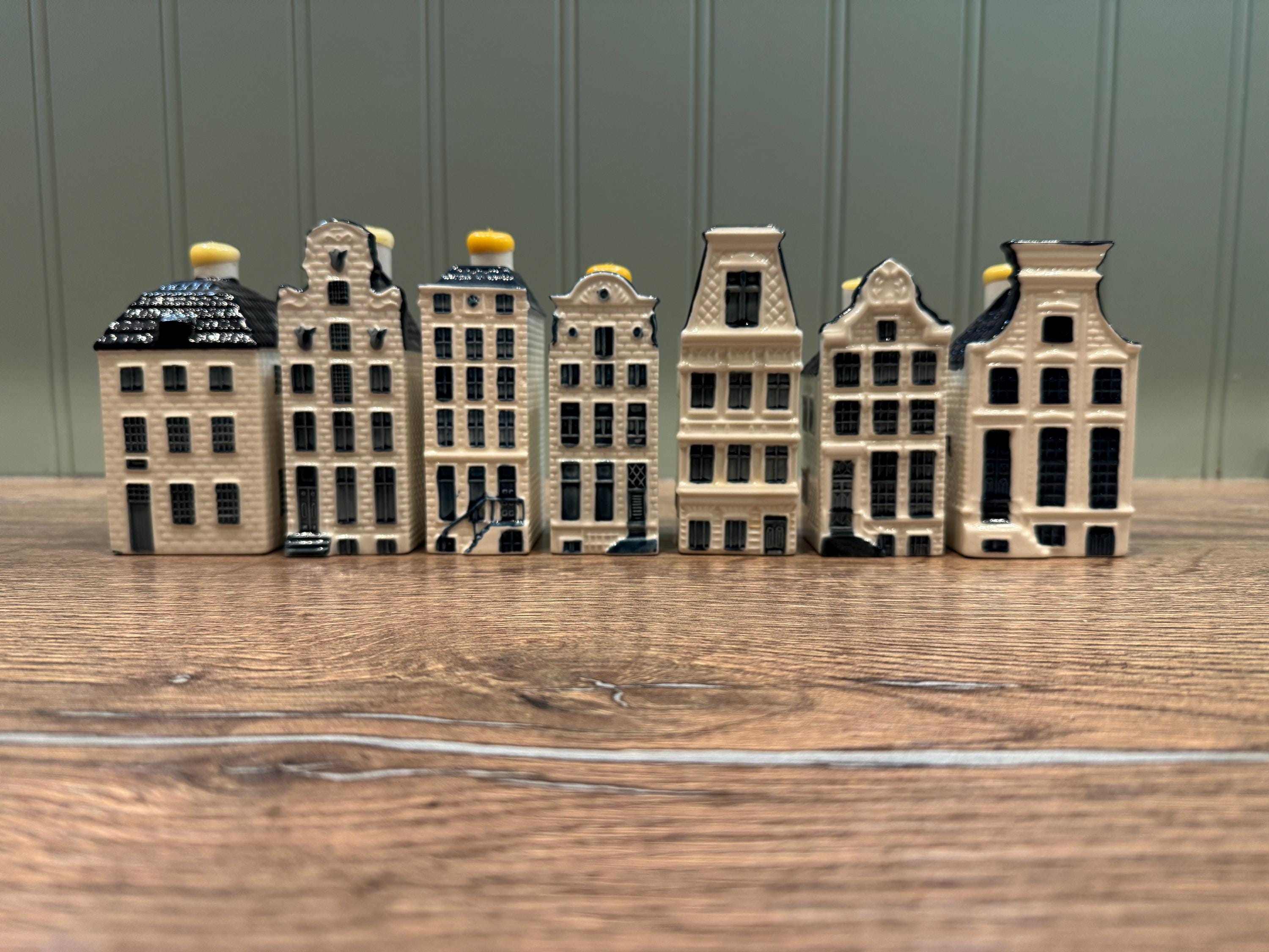 未開封KLM BOLS デルフトハウス 4点セット No.7 10 85 86 Klm bols