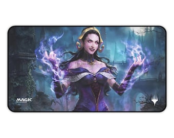 Liliana Landscape MTG Playmat, TCG Playmat, Card Playmat, MTG