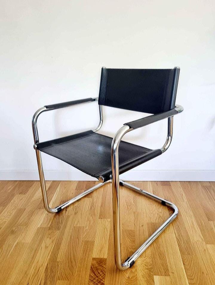 Cantilever chair leather - Etsy 日本