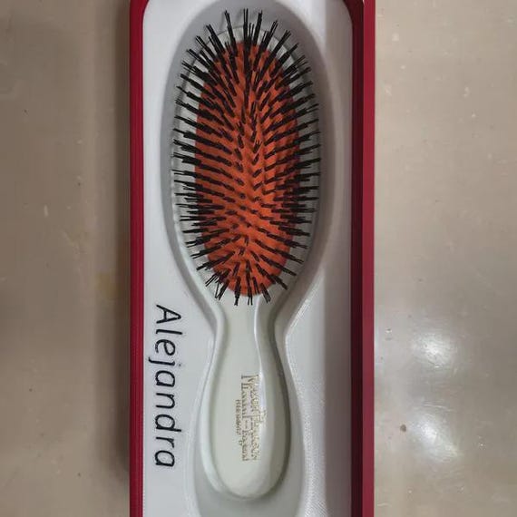 Mason Pearson Travel Case | Magnetic Closure | Personalized - Etsy