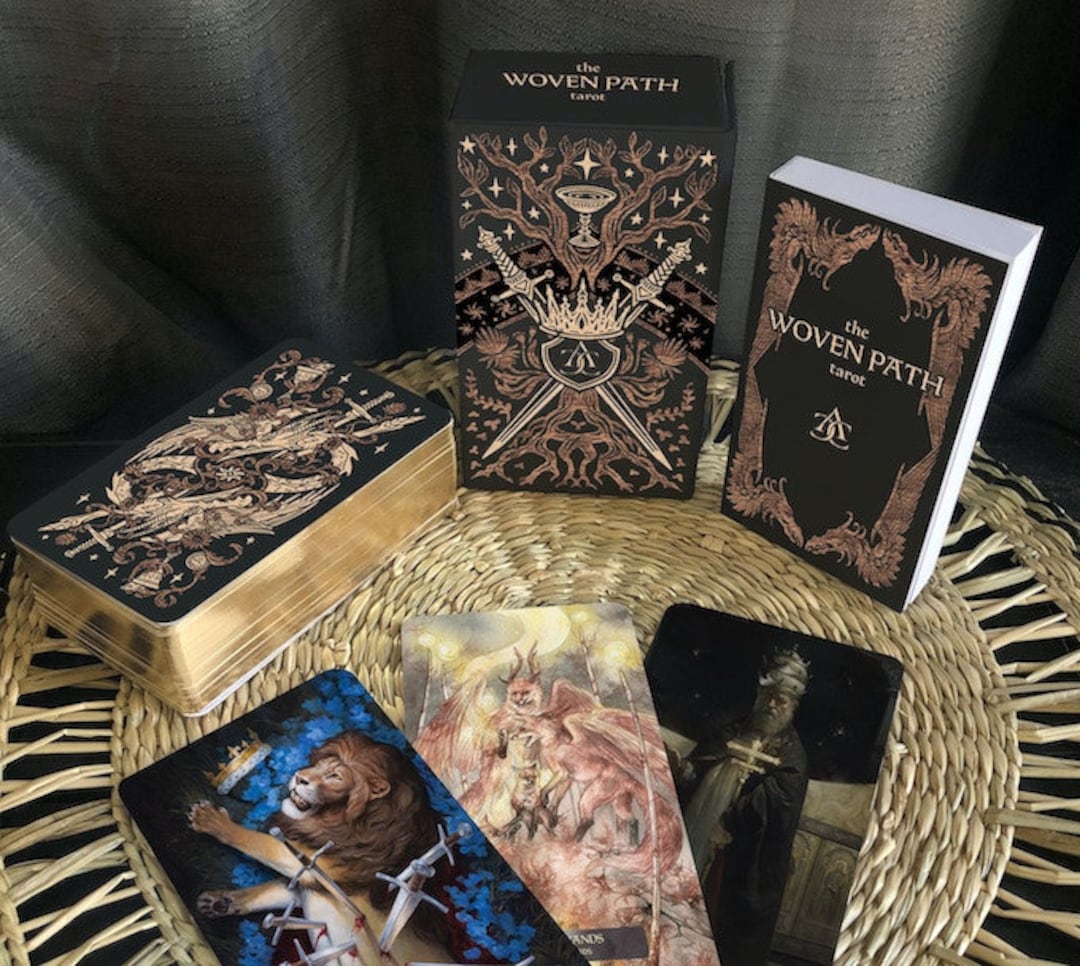 The Woven Path Tarot - a Medieval Inspired Collaborative Tarot