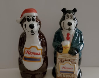 Vintage Hamm's Beer Bears - Etsy