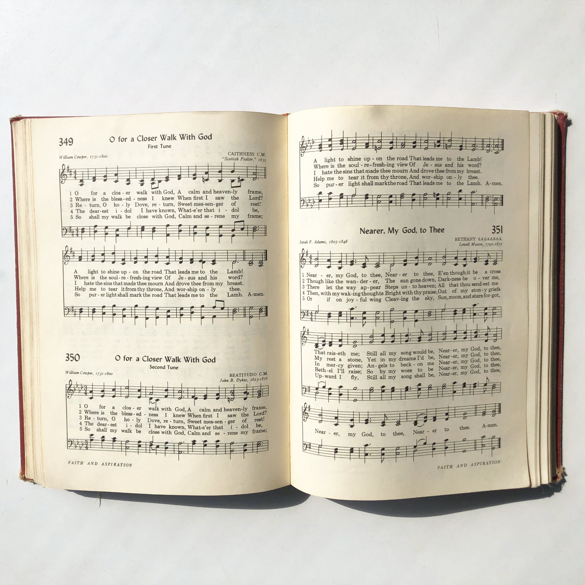1958 Pilgrim Hymnal: Vintage Christian Song Book - Etsy