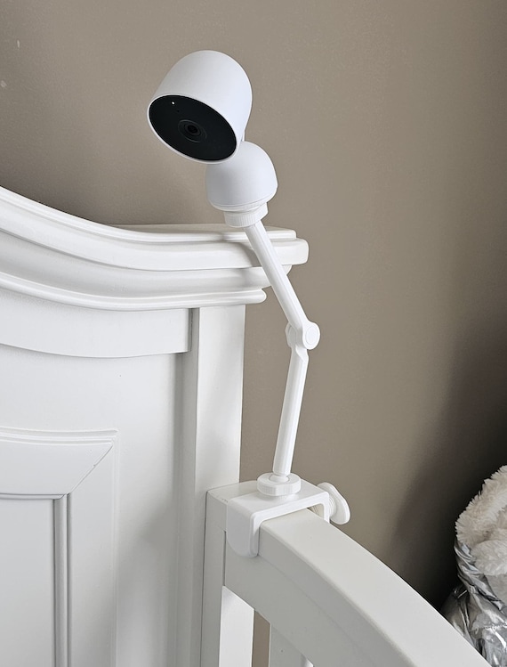 Nest Cam (indoor) Stand - Bed Mount - Nest Camera Into Baby Camera
