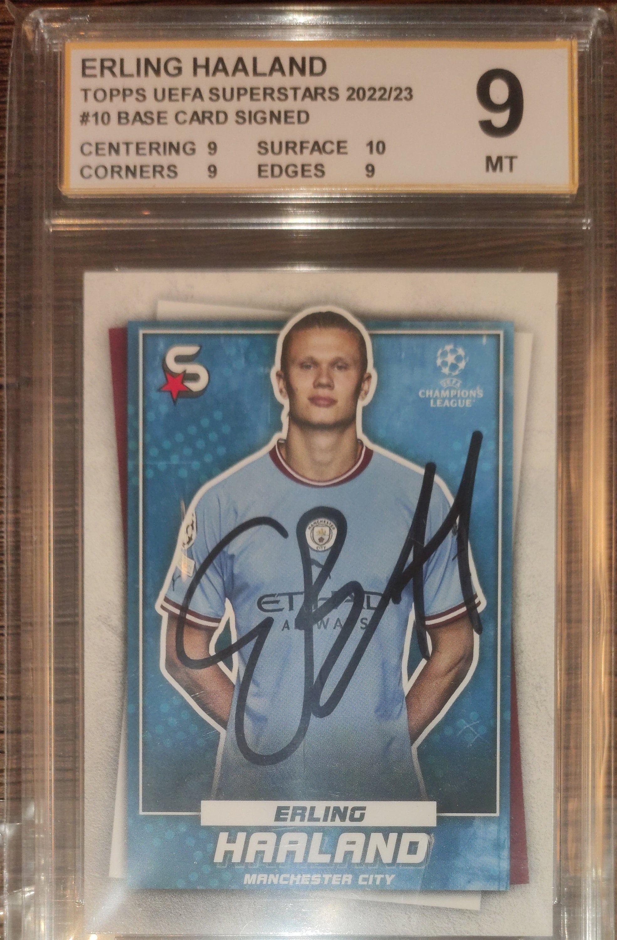 アーリング・ハーランド 直筆サイン入りカード RPC ミント。 - Etsy 日本