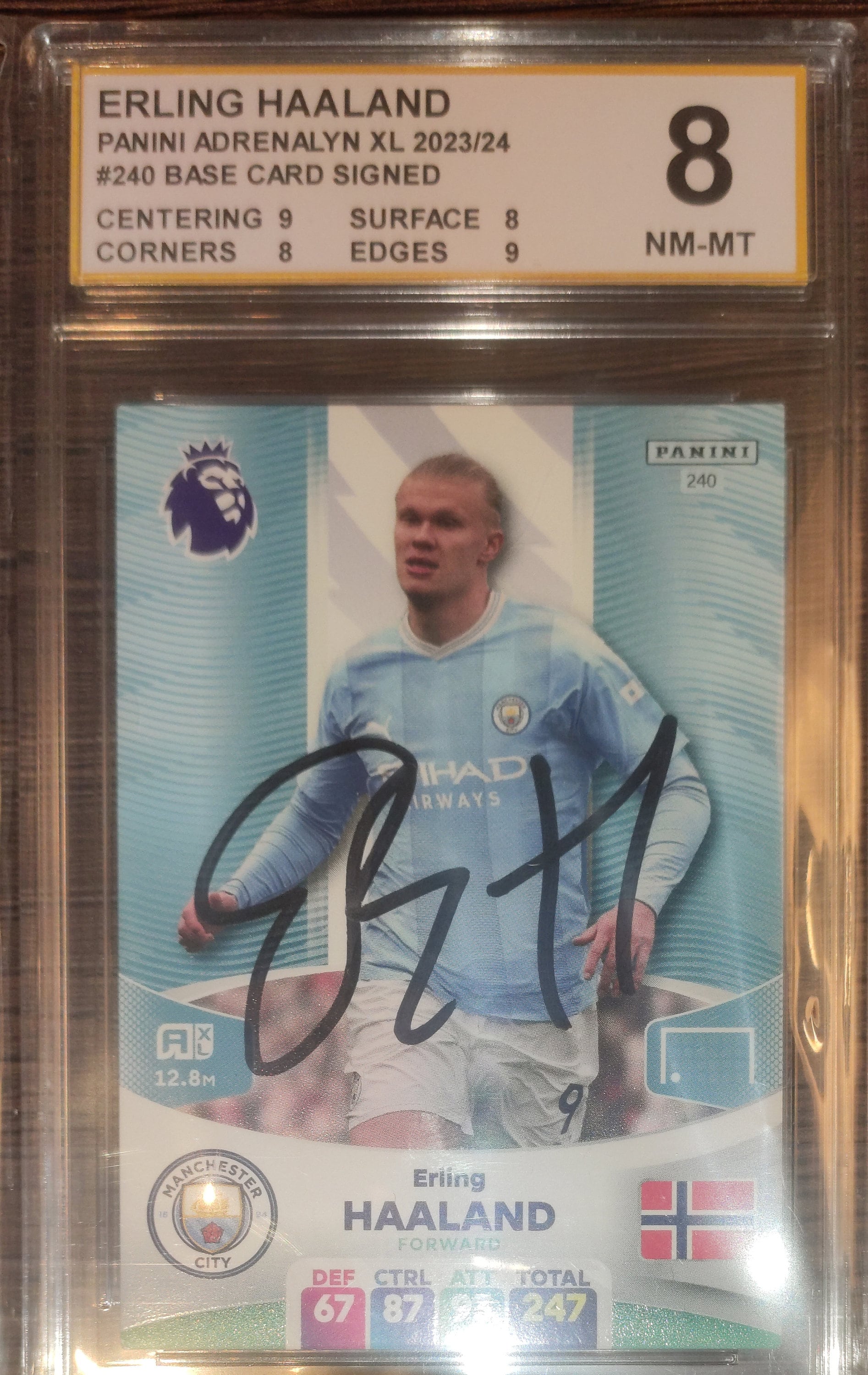 アーリング・ハーランド 直筆サイン入りカード RPC ミント。 - Etsy 日本