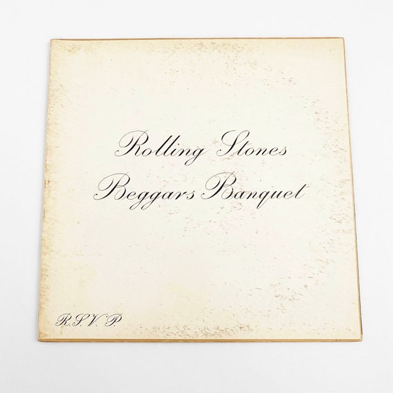 Vintage Rolling Stones Beggars Banquet LP Record Album Vinyl