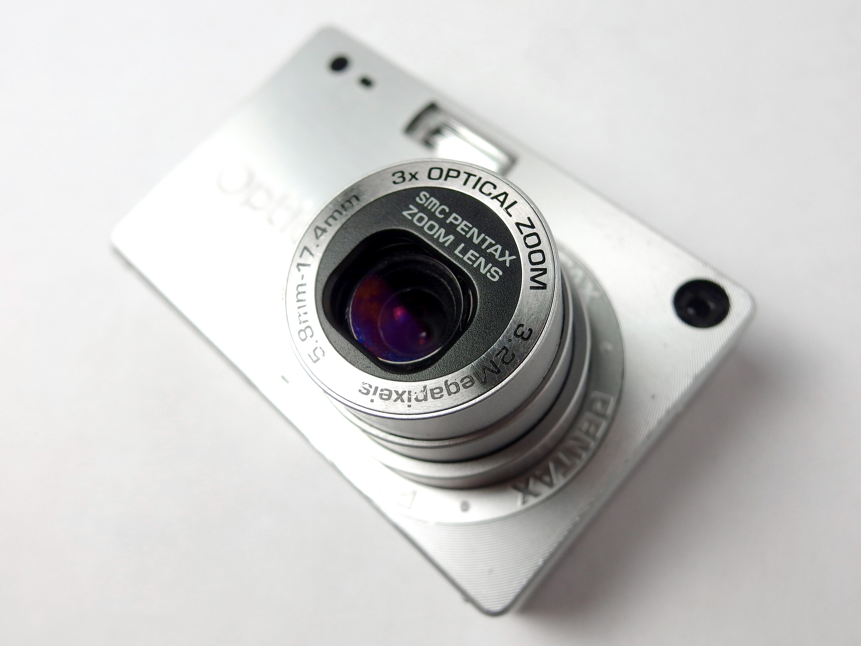 Pentax Optio S Tiny Vintage Digital Camera, Tested & Working With