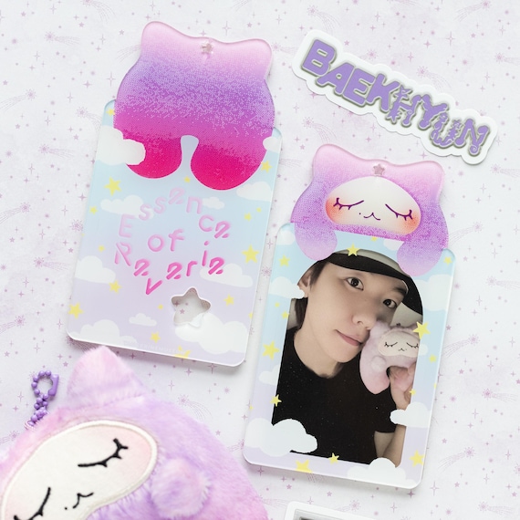 BAEKHYUN 'kkuru Jam' Acrylic Photocard Holders - Etsy