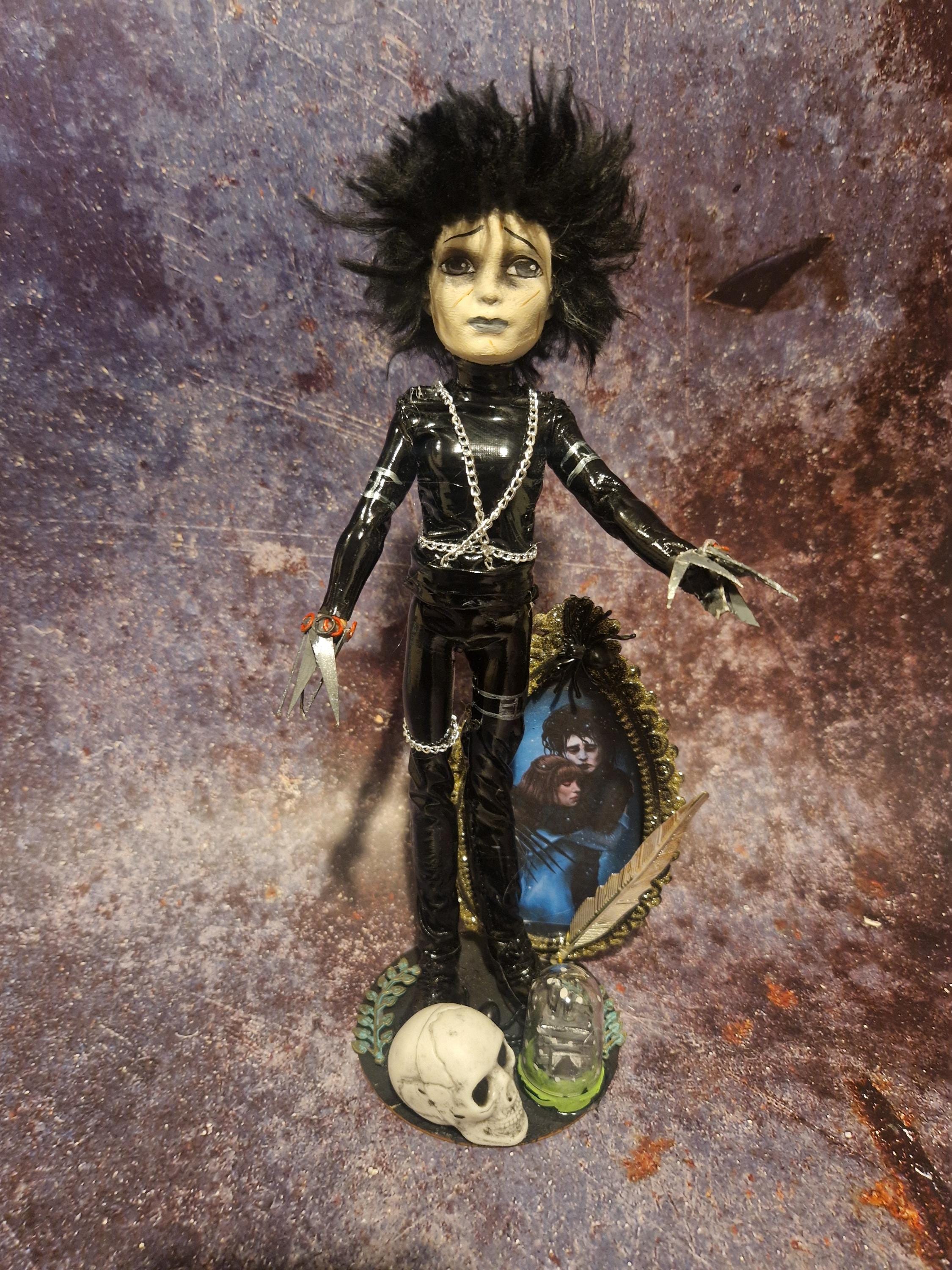 EDWARD Scissorhandsooak Monster High Repaint**sale** - Etsy