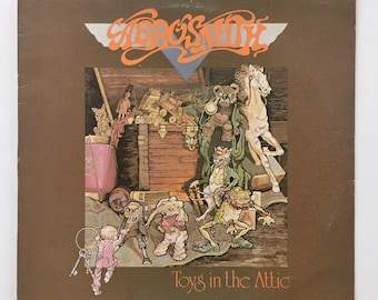 Aerosmith - Toys in the Attic LP Vinyl Record Album, Columbia - PC