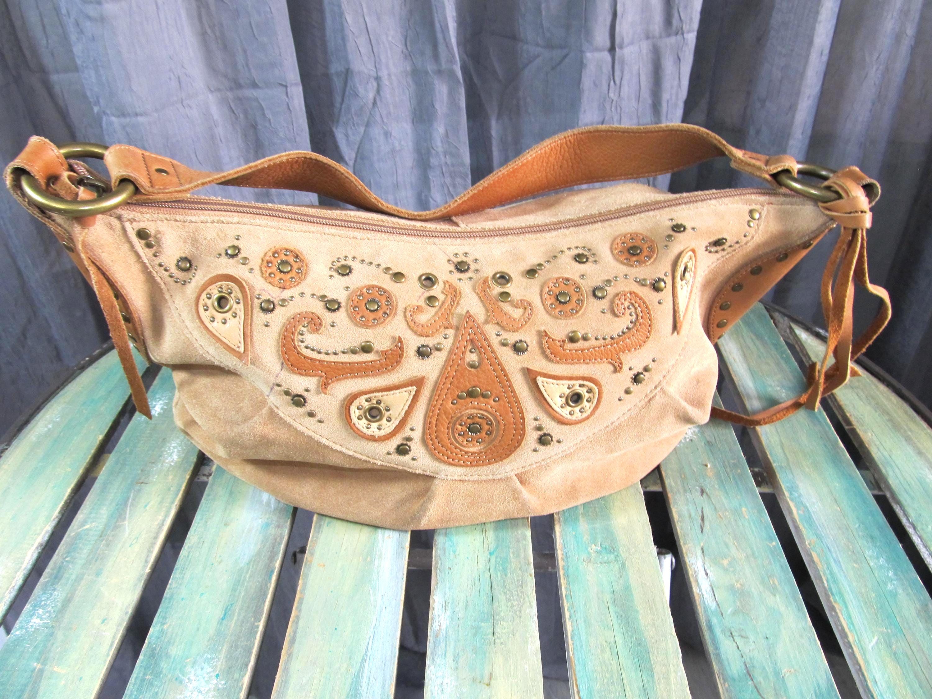 Fossil Patchwork Bag - Etsy