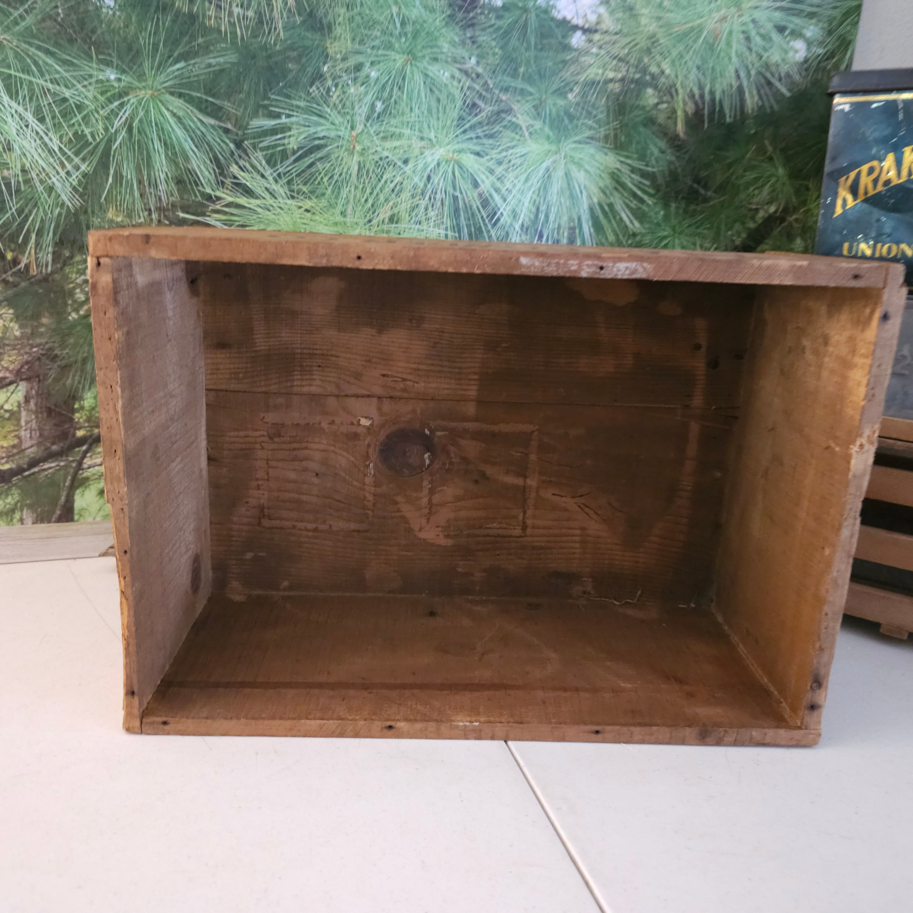 Antique Atlas Powder Company Atlas Explosives Wood Finger Jointed