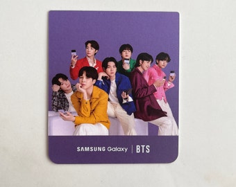 BTS Samsung Pop UP Merch SF Official Photocards - Etsy