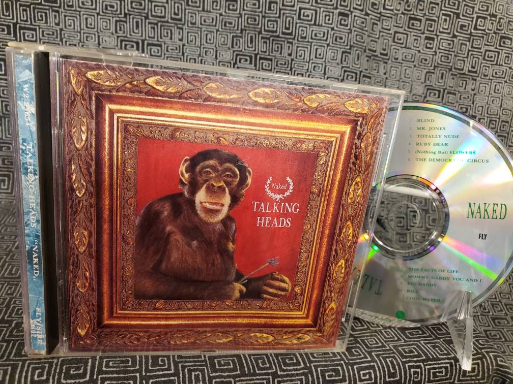 Talking Heads Naked CD New Wave Music - David Byrne - 1988 - Etsy