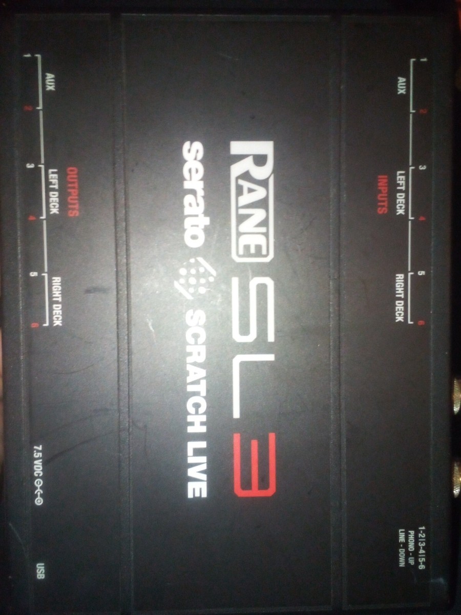 Rane SL3 Scratch Live Serato DJ interface | eBay
