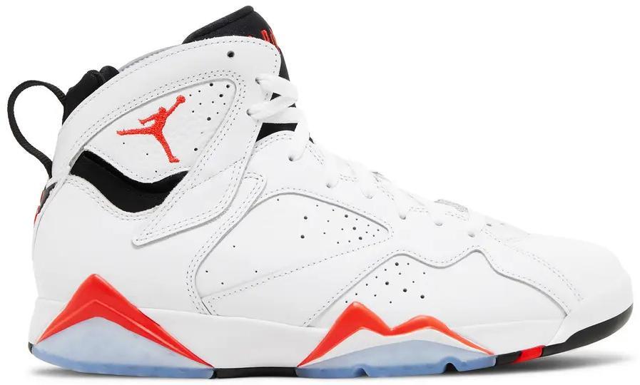 Size 13 - Air Jordan 7 Retro White Infrared | eBay