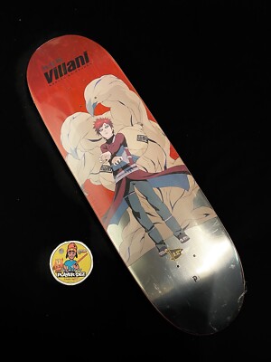 RARE Naruto Shippuden Franky Villani Garra Primitive Skateboard