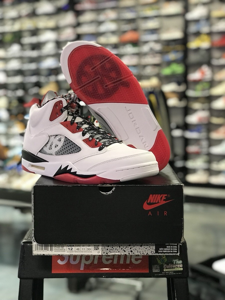 Size 12- Air Jordan 5 Retro 2021 Quai 54 | eBay