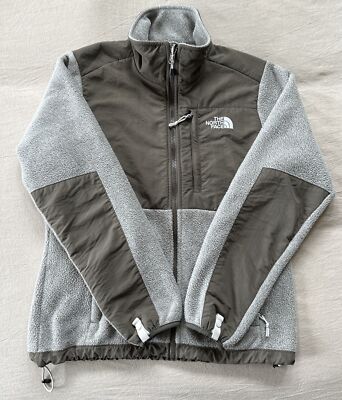 The North Face Denali Jacket Gray Fleece Polartec Women's Size