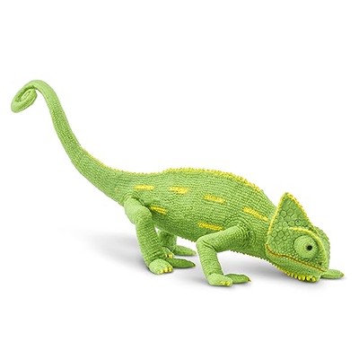 Safari Ltd Incredible Creatures Veiled Chameleon Baby Hand-Painted