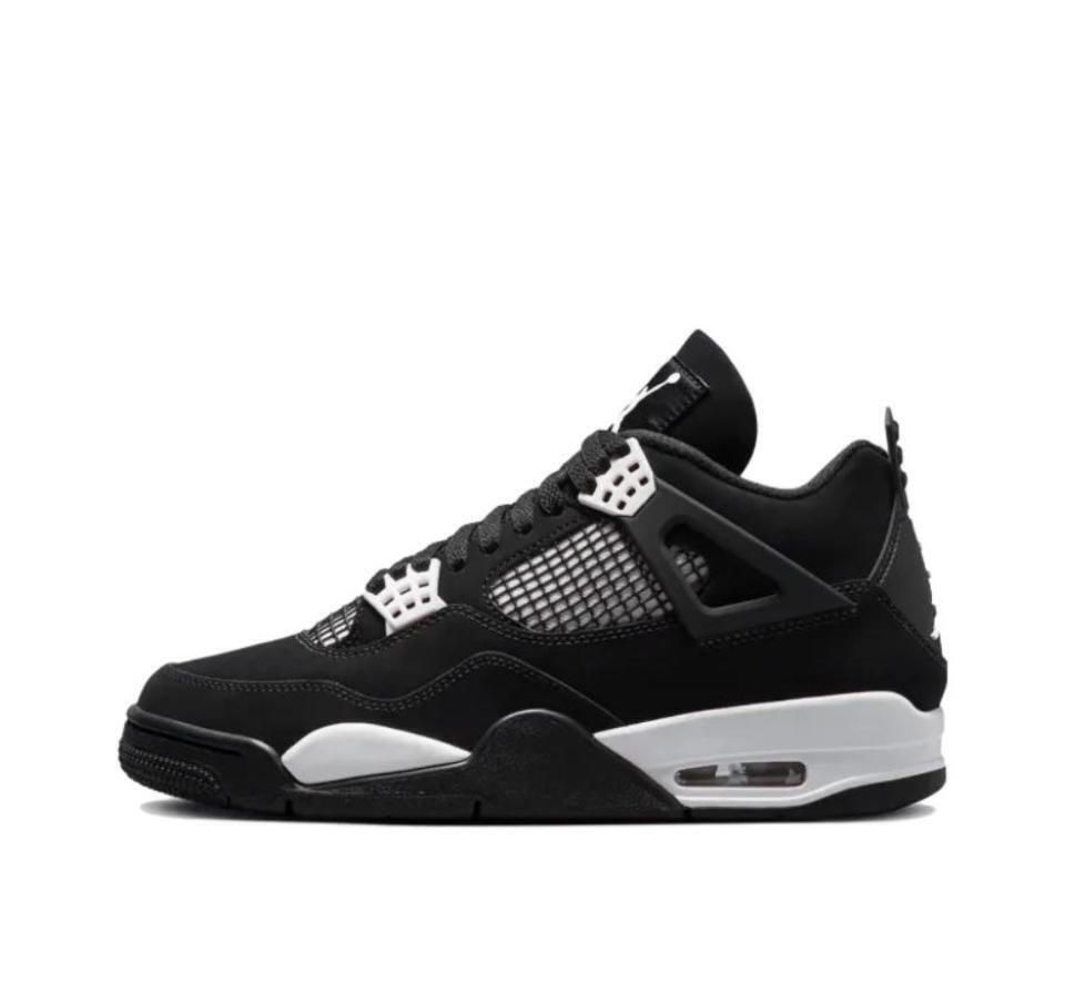 Nike Air Jordan 4 Retro ''White Thunder'' Jordan Ⅳ AJ4 Mid Men's