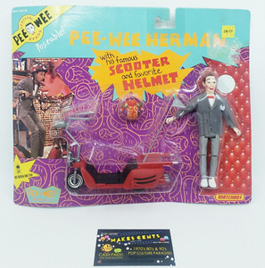Pee-wee Herman フィギュアとスクーターセット 激レア ヴィンテージ